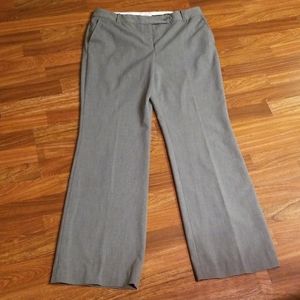 Gray Ann Taylor Loft Ann Trousers Sz. 8